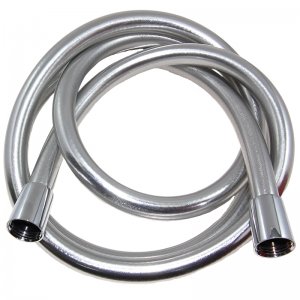 AKW iCare 2.00m smooth shower hose - chrome (14-012-058) - main image 1