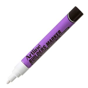 Artline Builders Marker - White (EKPR BDM WHI) - main image 1