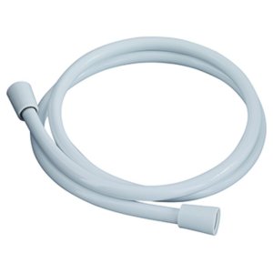 Bristan 1.5m Cone to Cone Shower Hose - 8mm Bore - White (HOS 150CC01 W) - main image 1