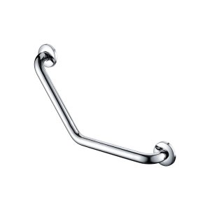 Bristan Angled Grab Bar - 437mm - Chrome (COMP GRAB03 C) - main image 1