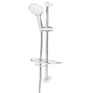 Bristan Commercial Single Function Extended Slide Bar Shower Kit - Chrome (EV KIT-EEFB C) - main image 1