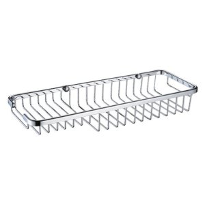 Bristan Medium Wall Fixed Wire Basket - Chrome (COMP BASK02 C) - main image 1