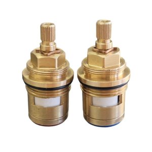 Bristan 3/4" Prism Hot & Cold Valves (Pair) (691052373098) - main image 1