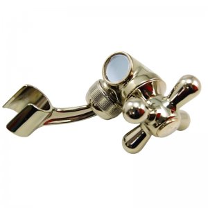 Bristan shower head holder 18mm - Gold (SLID 06488 DI) - main image 1