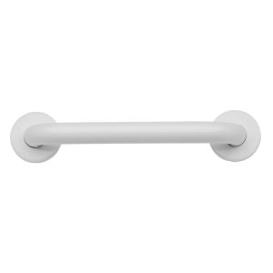 Croydex 300mm Stainless Steel Straight Grab Bar - White (AP501022) - main image 1