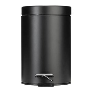 Croydex 3L Soft Close Matt Black Bin (AJ657221) - main image 1