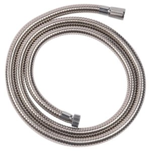 Croydex Amalfi 1.75m Stainless Steel Hose - Chrome (AM250541) - main image 1