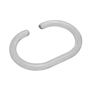 Croydex C Shaped Curtain Ring - Clear (AK142132) - main image 1