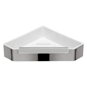 Croydex Corner Shower Shelf with Wiper Blade (QM950122) - main image 1