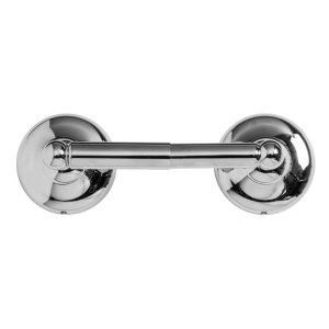 Croydex Flexi-Fix Grosvenor Chrome Spindle Toilet Roll Holder (QM704441) - main image 1