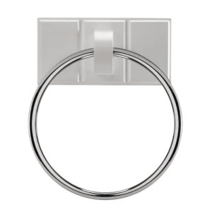 Croydex Portland Towel Ring - White Wood (WA991522) - main image 1