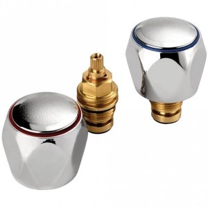 Deva Tap Handles & V2 Valves (Pair) (DCMK001) - main image 1