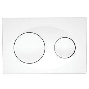 Fluidmaster T-Series Orbi Dual Flush ABS Plate - White (P40-0130-0240) - main image 1