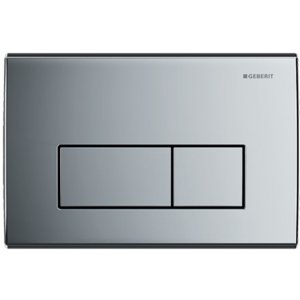 Geberit Kappa50 dual flush plate - polished bright chrome (115.260.21.1) - main image 1