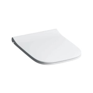 Geberit Smyle Square Toilet Seat - Sandwich shape - White (500.688.01.1) - main image 1