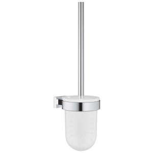 Grohe Essentials Cube Toilet Brush Set - Chrome (40513001) - main image 1