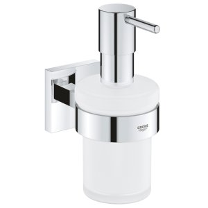 Grohe Start Cube Soap Dispenser With Holder - Chrome (41098000) - main image 1