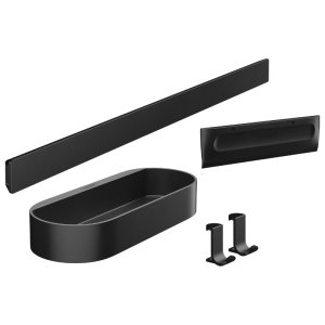 Hansgrohe WallStoris Shower Bundle - Matt Black (27967670) - main image 1