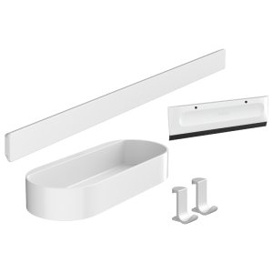 Hansgrohe WallStoris Shower Bundle - Matt White (27967700) - main image 1