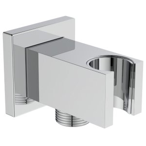 Ideal Standard Idealrain square shower handset elbow bracket (BC771AA) - main image 1