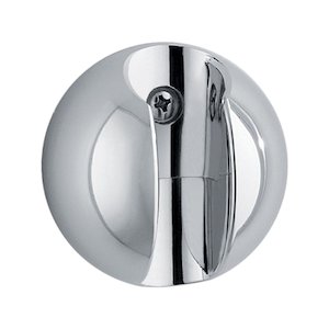 MX fixed wall bracket 'M' - chrome (HJL) - main image 1