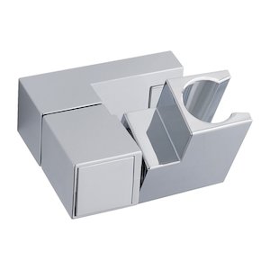 MX square fixed wall bracket - chrome (RHJ) - main image 1