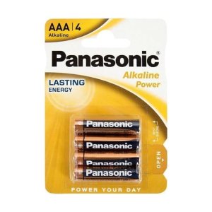 Regin Panasonic Alkaline Batteries 4 x AAA (LR03) 1.5V (REGEAAA4) - main image 1