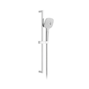 Vado Ora Square 3 Function Slide Rail Shower Kit - Chrome (ORA-MFSRK/SQ-CP) - main image 1