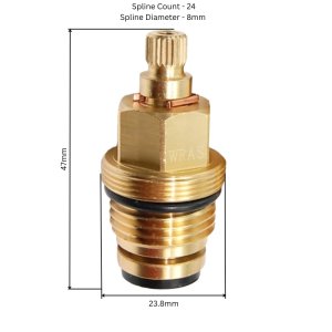 Bristan flow cartridges hot & cold (pair) 2013 - present (2200653CP) - main image 2