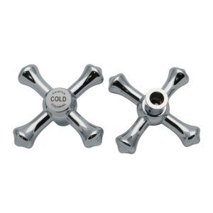 Bristan Handle Assembly Pair For Colonial Tap - Chrome (2022103302) - main image 2