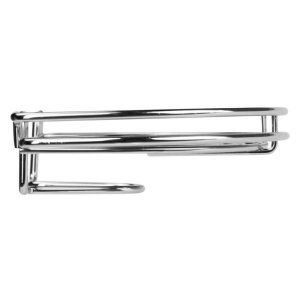 Croydex Easy Fit Shower Riser Rail Soap Basket - Chrome (QM261441) - main image 2