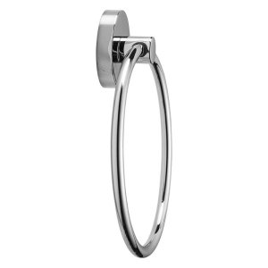 Croydex Flexi-Fix Britannia Towel Ring - Chrome (QM581541) - main image 2