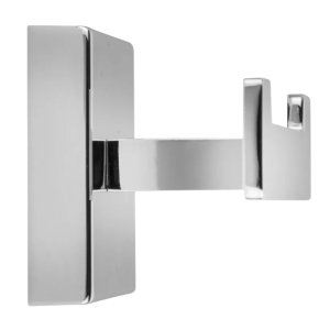 Croydex Flexi-Fix Cheadle Double Robe Hook - Chrome (QM511741) - main image 2