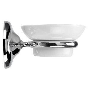 Croydex Flexi-Fix Grosvenor Chrome Soap Dish and Holder (QM701941) - main image 2