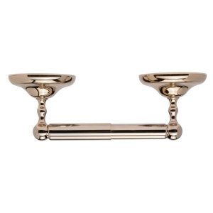 Croydex Flexi-Fix Grosvenor Gold Spindle Toilet Roll Holder (QM704403) - main image 2