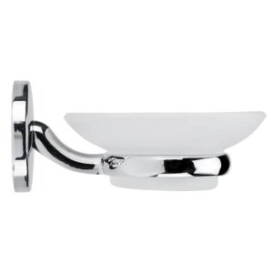 Croydex Hampstead Soap Dish - Chrome (QM641941) - main image 2