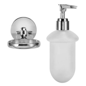 Croydex Hampstead Soap Dispenser - Chrome (QM646641) - main image 2