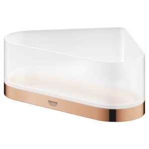 Grohe Selection Corner Shower Tray With Holder - Warm Sunset (41038DA0) - main image 2