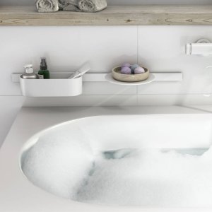 Hansgrohe WallStoris Bathtub Bundle - Matt White (27966700) - main image 2