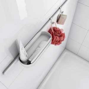 Hansgrohe WallStoris Shower Bundle - Matt White (27967700) - main image 2