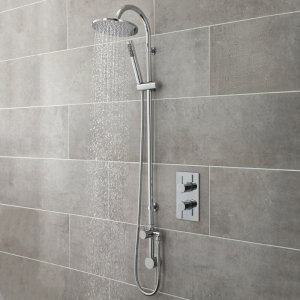 Hudson Reed Destiny Mixer Shower Kit - Chrome (A3115) - main image 2