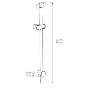 MX Combo slide rail set - gold (RDZ) - main image 2