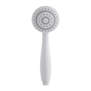 MX Lunar single spray shower head - white (HCC) - main image 2