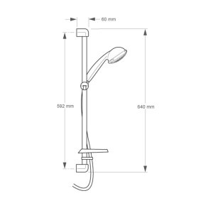 Rada EV shower fittings (2.1642.001) - main image 2