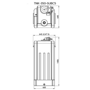 Salamander TankBoost CAT5 350L Mains Pressure Boosting Tank (TNK-350-SUBC5) - main image 2