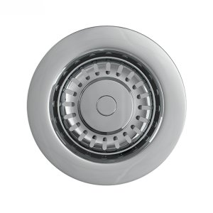 Top-Fix Kitchen Strainer without Overflow BSW-TOP-02-PS - Polished Steel (TFIXK8) - main image 2