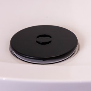 Top-Fix 1/2" (90mm) Shower Tray Waste with Elbow SHW-TOP-01-MB - Matt Black (TFIXSW2) - main image 2