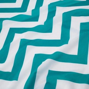 Croydex Aqua Chevron Textile Shower Curtain (AF290416H) - main image 3