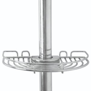 Croydex Easy Fit Shower Riser Rail Soap Basket - Chrome (QM261441) - main image 3