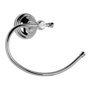 Croydex Flexi-Fix 1919 Range Towel Ring - Chrome (QM301541) - main image 3